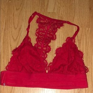 Victoria’s Secret pink racer back unlined bra